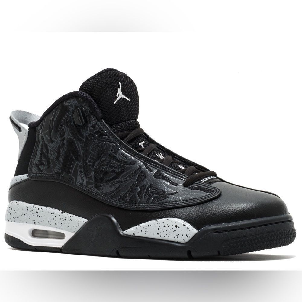 Rare Nike Air Jordan Dub Zero Oreo Black Sneakers Size 10
